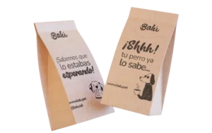 Empaques de Balú personalizados para entrega de comida fresca