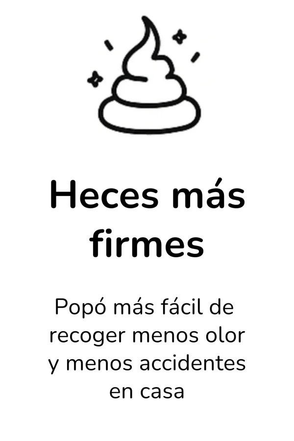 Heces mas firmes